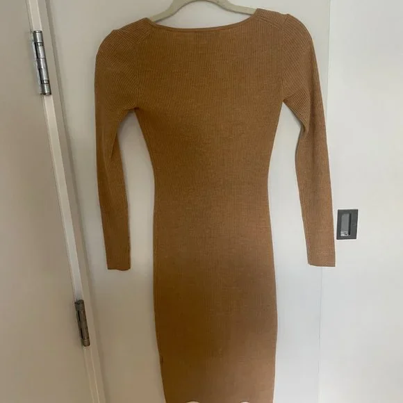 Babaton Knit Ribbed Dress - Picture 3 of 3